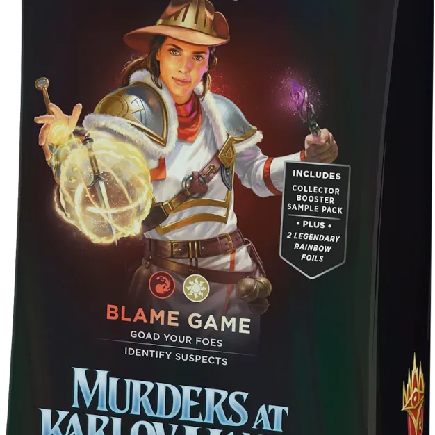Magic - Assassinato na Mansão Karlov - Kit de Commander 4 Packs em Inglês