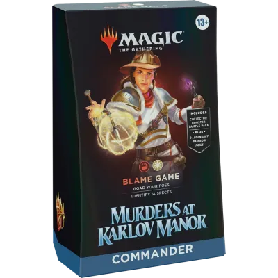 Magic - Assassinato na Mansão Karlov - Kit de Commander 4 Packs em Inglês