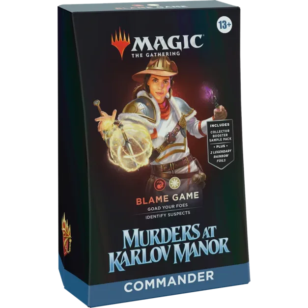 Magic - Assassinato na Mansão Karlov - Kit de Commander 4 Packs em Inglês