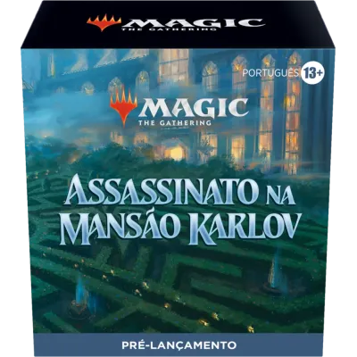 Magic - Assassinato na Mansão Karlov - Kit de Pré Lançamento em Português