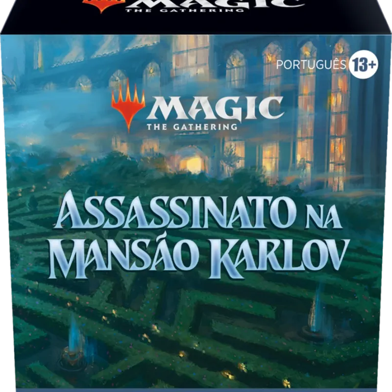 Magic - Assassinato na Mansão Karlov - Kit de Pré Lançamento em Português Magic - Assassinato na Mansão Karlov - Kit de Pré Lançamento em Português