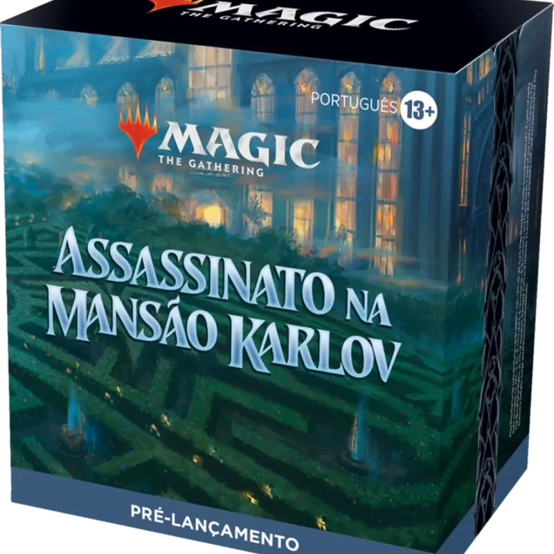 Magic - Assassinato na Mansão Karlov - Kit de Pré Lançamento em Português Magic - Assassinato na Mansão Karlov - Kit de Pré Lançamento em Português
