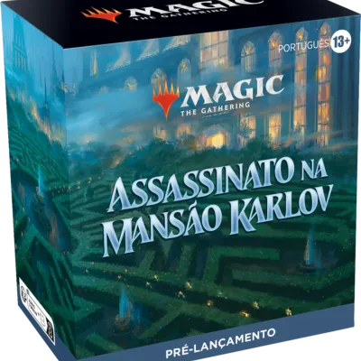 Magic - Assassinato na Mansão Karlov - Kit de Pré Lançamento em Português Magic - Assassinato na Mansão Karlov - Kit de Pré Lançamento em Português