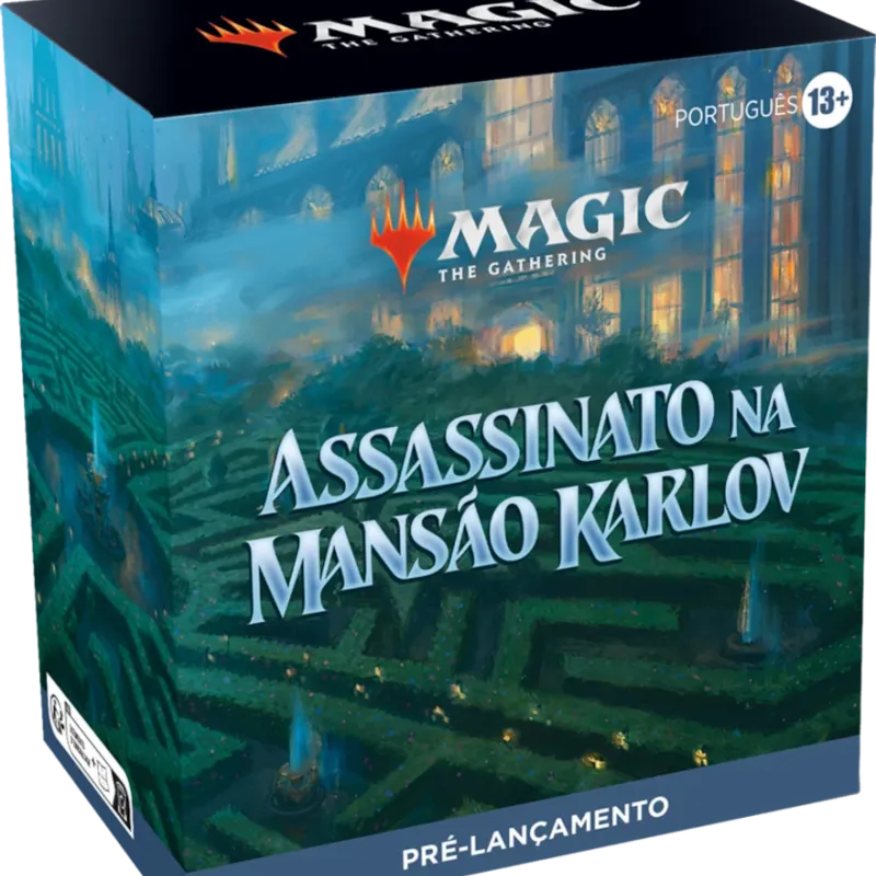 Magic - Assassinato na Mansão Karlov - Kit de Pré Lançamento em Português Magic - Assassinato na Mansão Karlov - Kit de Pré Lançamento em Português