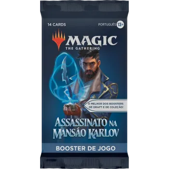 Magic - Assassinato na Mansão Karlov - Booster de Jogo em Português