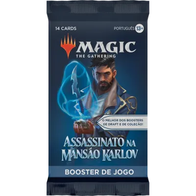 Magic - Assassinato na Mansão Karlov - Booster de Jogo em Português