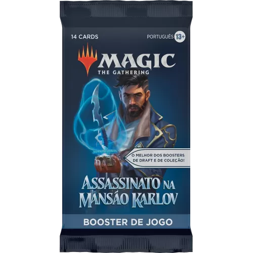 Magic - Assassinato na Mansão Karlov - Booster de Jogo em Português