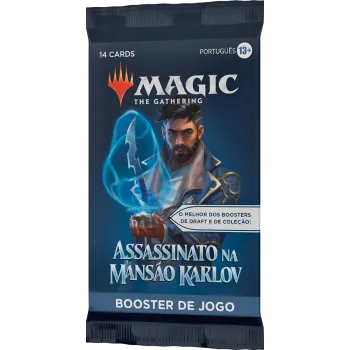 Magic - Assassinato na Mansão Karlov - Booster de Jogo em Português