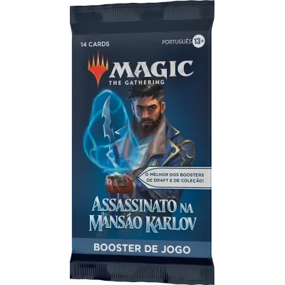 Magic - Assassinato na Mansão Karlov - Booster de Jogo em Português
