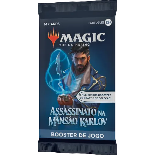 Magic - Assassinato na Mansão Karlov - Booster de Jogo em Português