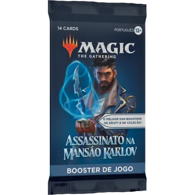 Magic - Assassinato na Mansão Karlov - Booster de Jogo em Português