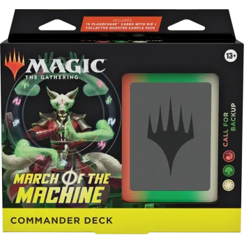 Magic - Marcha das Máquinas - Deck de Commander: Pedido de Apoio