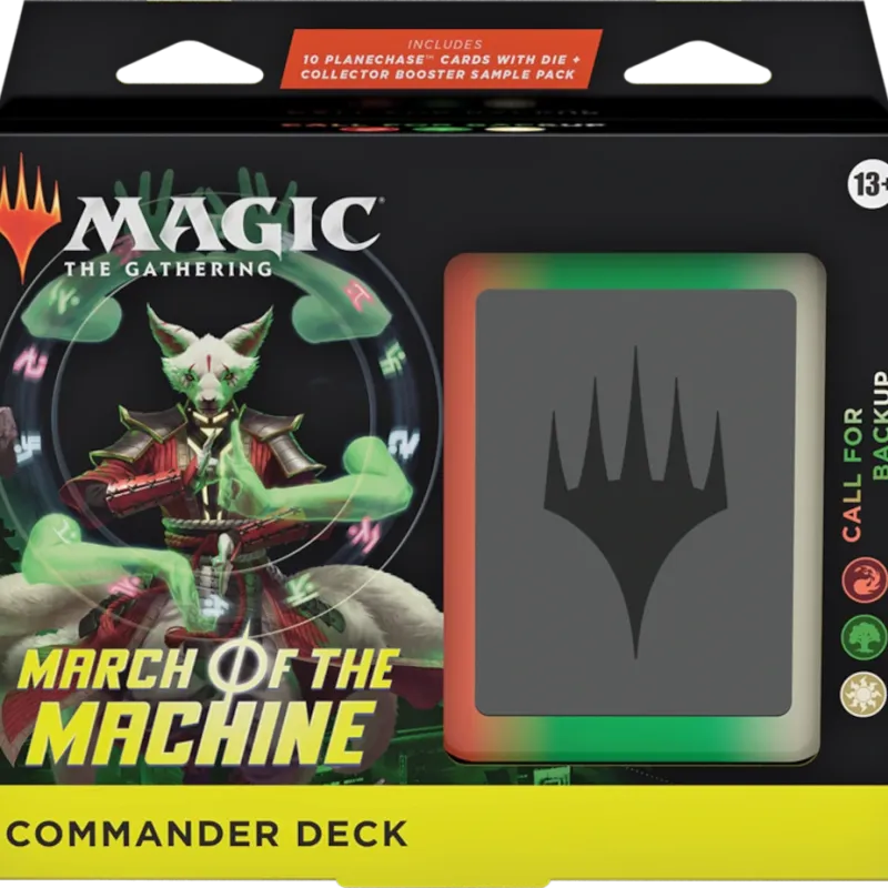 Magic - Marcha das Máquinas - Deck de Commander: Pedido de Apoio Magic - Marcha das Máquinas - Deck de Commander: Pedido de Apoio