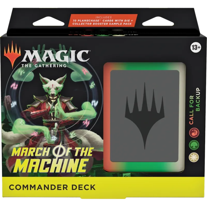 Magic - Marcha das Máquinas - Deck de Commander: Pedido de Apoio Magic - Marcha das Máquinas - Deck de Commander: Pedido de Apoio
