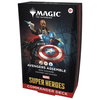 Magic - Marvel Super Heroes - Deck de Commander em inglês - Avengers Assemble