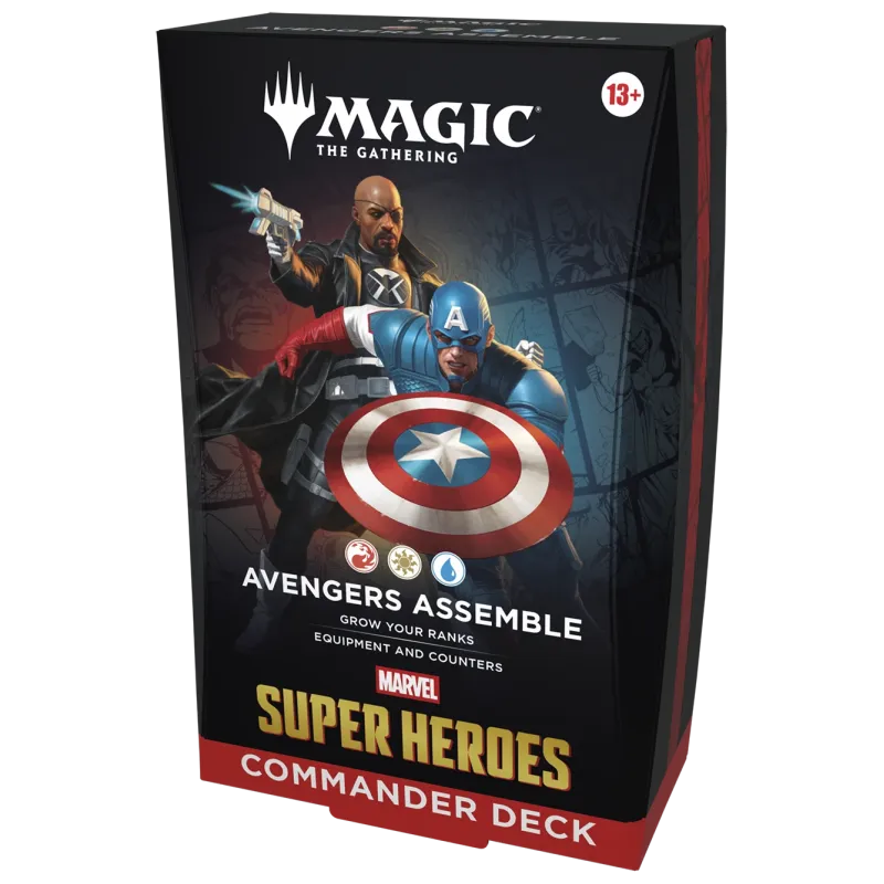 Magic - Marvel Super Heroes - Deck de Commander em inglês - Avengers Assemble