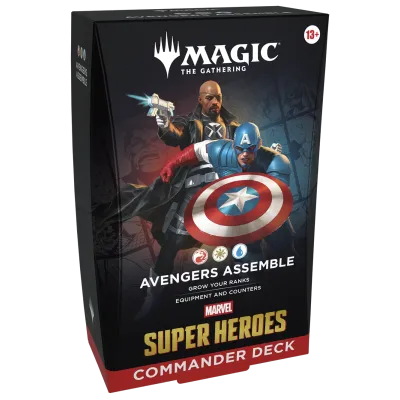Magic - Marvel Super Heroes - Deck de Commander em inglês - Avengers Assemble