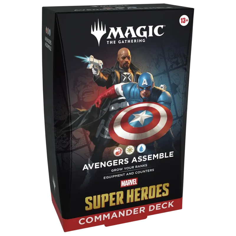 Magic - Marvel Super Heroes - Deck de Commander em inglês - Avengers Assemble