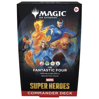 Magic - Marvel Super Heroes - Deck de Commander em inglês - The Fantastic Four