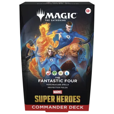 Magic - Marvel Super Heroes - Deck de Commander em inglês - The Fantastic Four