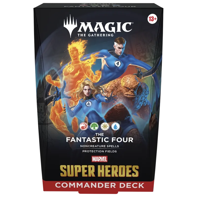 Magic - Marvel Super Heroes - Deck de Commander em inglês - The Fantastic Four