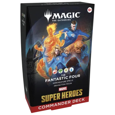 Magic - Marvel Super Heroes - Deck de Commander em inglês - The Fantastic Four