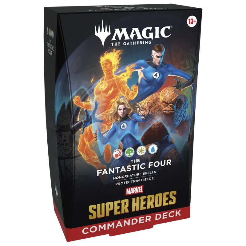 Magic - Marvel Super Heroes - Deck de Commander em inglês - The Fantastic Four