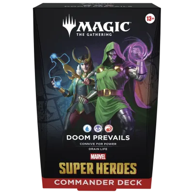 Magic - Marvel Super Heroes - Deck de Commander em inglês - Doom Prevails