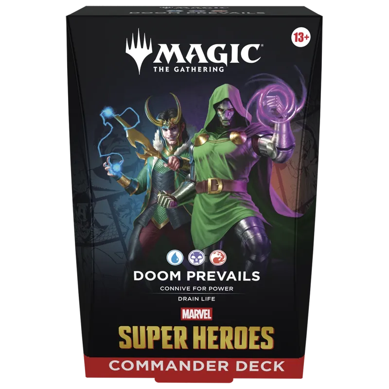 Magic - Marvel Super Heroes - Deck de Commander em inglês - Doom Prevails