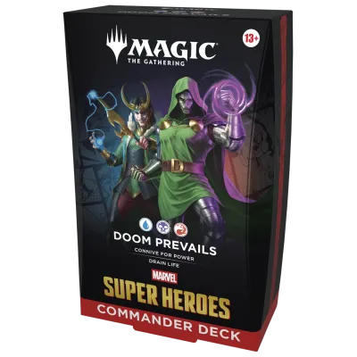Magic - Marvel Super Heroes - Deck de Commander em inglês - Doom Prevails