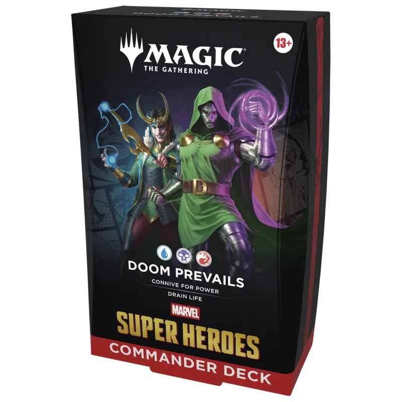 Magic - Marvel Super Heroes - Deck de Commander em inglês - Doom Prevails
