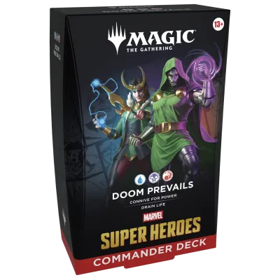 Magic - Marvel Super Heroes - Deck de Commander em inglês - Doom Prevails