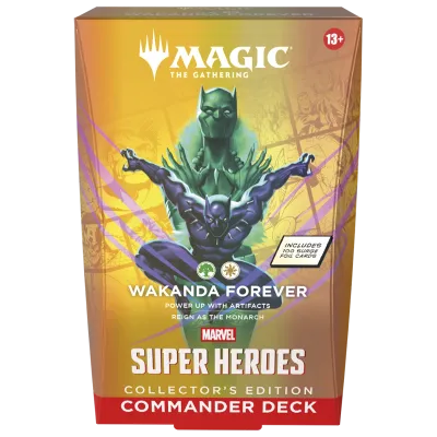 Magic - Marvel Super Heroes - Kit 4 packs de Commander Edição de Colecionador Magic - Marvel Super Heroes - Kit 4 packs de Commander Edição de Colecionador