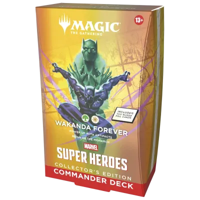 Magic - Marvel Super Heroes - Kit 4 packs de Commander Edição de Colecionador Magic - Marvel Super Heroes - Kit 4 packs de Commander Edição de Colecionador