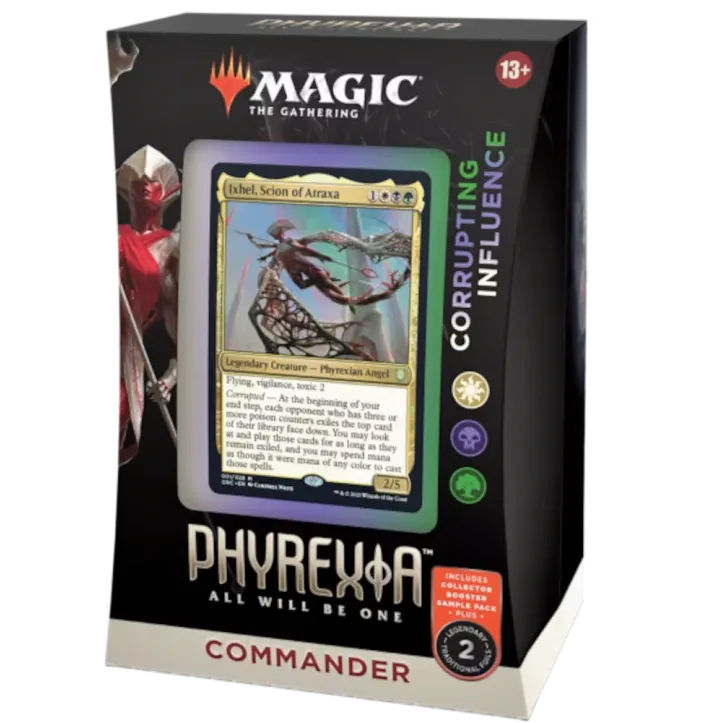 Magic - Phyrexia: Tudo Será Um - Deck de Commander - Kit 2 decks em Inglês Magic - Phyrexia: Tudo Será Um - Deck de Commander - Kit 2 decks em Inglês