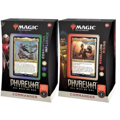 Magic - Phyrexia: Tudo Será Um - Deck de Commander - Kit 2 decks em Inglês Magic - Phyrexia: Tudo Será Um - Deck de Commander - Kit 2 decks em Inglês
