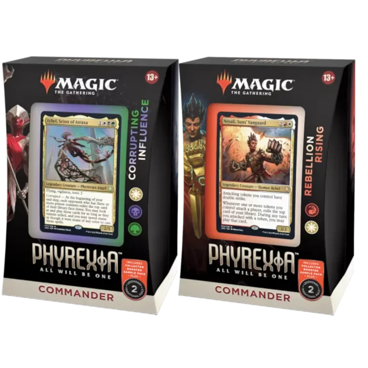 Magic - Phyrexia: Tudo Será Um - Deck de Commander - Kit 2 decks em Inglês Magic - Phyrexia: Tudo Será Um - Deck de Commander - Kit 2 decks em Inglês
