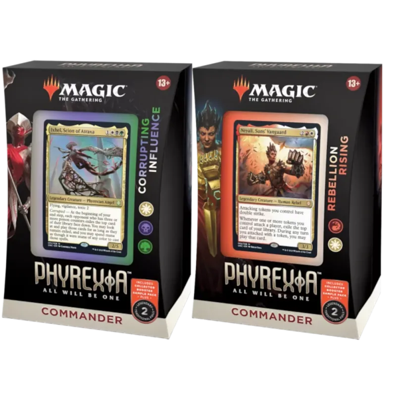 Magic - Phyrexia: Tudo Será Um - Deck de Commander - Kit 2 decks em Inglês