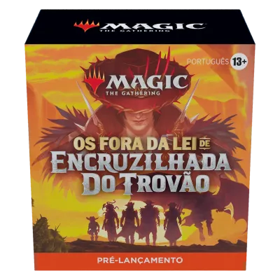 Magic - Os Fora da Lei de Encruzilhada do Trovão - Kit de Pré Lançamento em Português Magic - Os Fora da Lei de Encruzilhada do Trovão - Kit de Pré Lançamento em Português