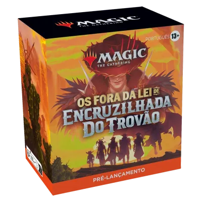 Magic - Os Fora da Lei de Encruzilhada do Trovão - Kit de Pré Lançamento em Português Magic - Os Fora da Lei de Encruzilhada do Trovão - Kit de Pré Lançamento em Português