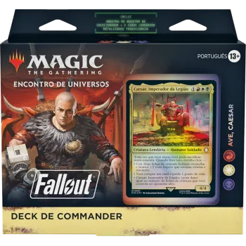 Magic - FallOut: Hail, Caesar - Deck de Commander em Inglês