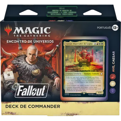 Magic - FallOut: Hail, Caesar - Deck de Commander em Inglês