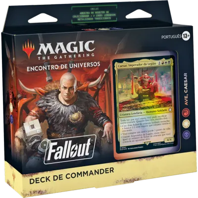 Magic - FallOut: Hail, Caesar - Deck de Commander em Inglês