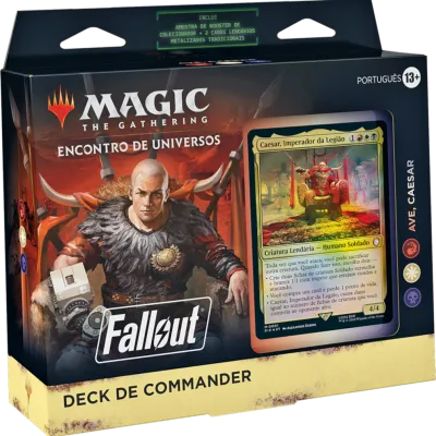 Magic - FallOut - Kit 4 Decks de Commander em Inglês Magic - FallOut - Kit 4 Decks de Commander em Inglês