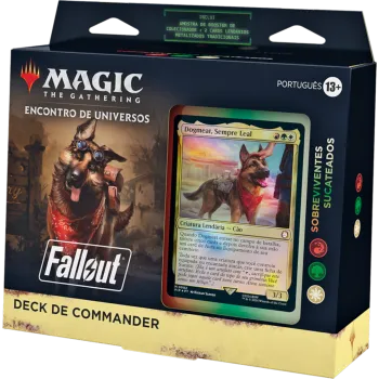 Magic - FallOut: Scrappy Survivors - Deck de Commander em Inglês