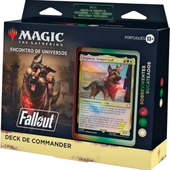 Magic - FallOut: Scrappy Survivors - Deck de Commander em Inglês