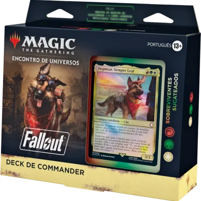 Magic - FallOut - Kit 4 Decks de Commander em Inglês Magic - FallOut - Kit 4 Decks de Commander em Inglês