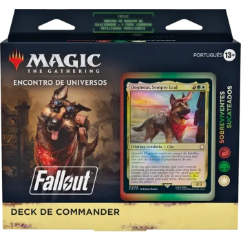 Magic - FallOut: Scrappy Survivors - Deck de Commander em Inglês
