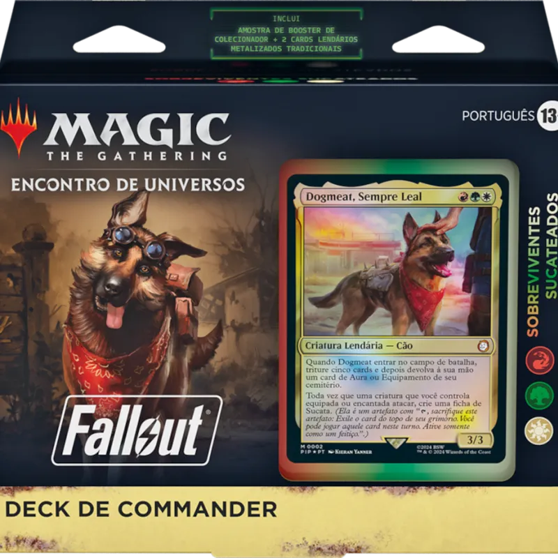 Magic - FallOut - Kit 4 Decks de Commander em Inglês Magic - FallOut - Kit 4 Decks de Commander em Inglês
