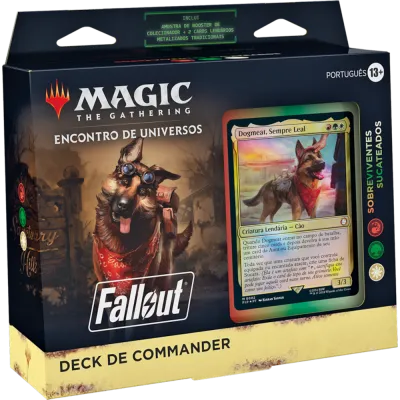 Magic - FallOut: Scrappy Survivors - Deck de Commander em Inglês